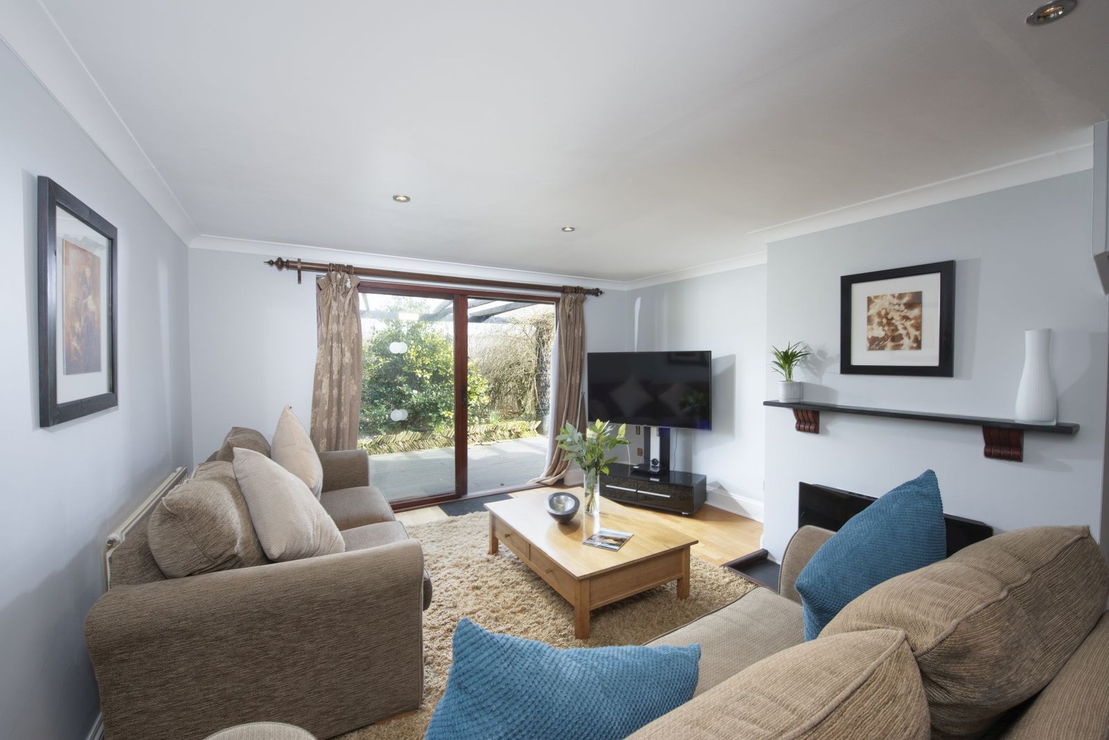 Tranquil relaxation lounge area